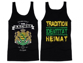 Muskelshirt/Tank Top - Ich bin stolz Sachse zu sein Muskelshirt/Tank Top - Ich bin stolz Sachse zu sein