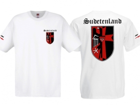 T-Hemd - Sudetenland - weiß T-Hemd - Sudetenland - weiß