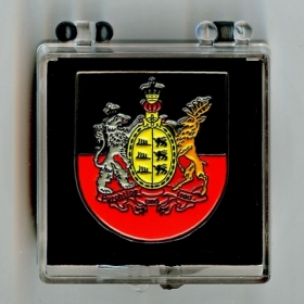 Pin - Königreich Württemberg Wappen mit Geschenkbox Pin - Königreich Württemberg Wappen mit Geschenkbox