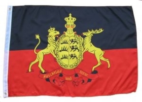 Fahne - 60x90 cm - Königreich Württemberg (307) Fahne - 60x90 cm - Königreich Württemberg (307)