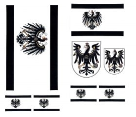 Aufkleber Set - Preußen Aufkleber Set - Preußen