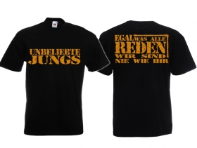 T-Hemd - Unbeliebte Jungs - großer Brustdruck T-Hemd - Unbeliebte Jungs - großer Brustdruck