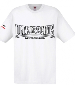 Frauen T-Shirt - Ultrarechts - Deutschland - weiß/schwarz Frauen T-Shirt - Ultrarechts - Deutschland - weiß/schwarz
