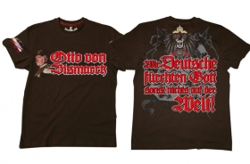 Premium Shirt - Otto von Bismarck - Wir Deutsche - braun Premium Shirt - Otto von Bismarck - Wir Deutsche - braun