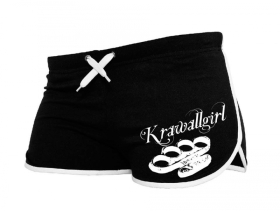 Frauen - Shorts Krawallgirl - weiß Frauen - Shorts Krawallgirl - weiß