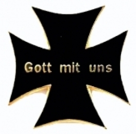 Pin - Eisernes Kreuz - Gott mit uns Pin - Eisernes Kreuz - Gott mit uns