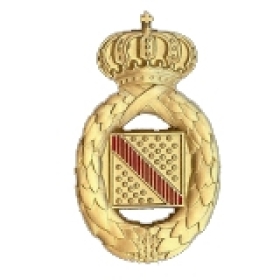 Pin - Baden Siegeskranz mit Krone Pin - Baden Siegeskranz mit Krone
