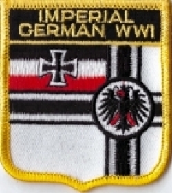 Aufnäher - Kaiserliche Kriegsmarine in Wappenform Aufnäher - Kaiserliche Kriegsmarine in Wappenform