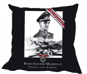Kissen - Helden für Deutschland - Hans Joachim Marseille Kissen - Helden für Deutschland - Hans Joachim Marseille