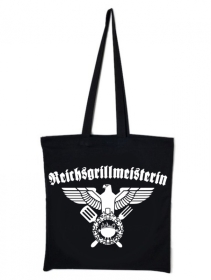 Stoffbeutel - Reichsgrillmeisterin - weiß Stoffbeutel - Reichsgrillmeisterin - weiß
