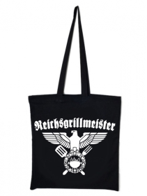 Stoffbeutel - Reichsgrillmeister - weiß Stoffbeutel - Reichsgrillmeister - weiß