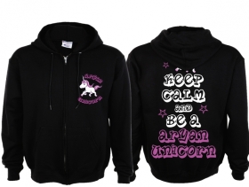 Frauen Kapuzenjacke - Aryan Unicorn - Motiv2 Frauen Kapuzenjacke - Aryan Unicorn - Motiv2