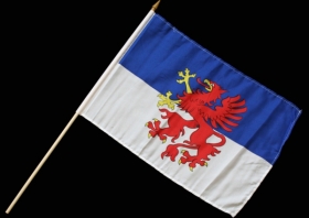 Stock-Flagge - Pommern Stock-Flagge - Pommern