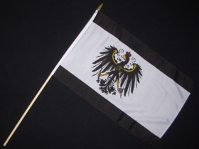 Stock-Flagge - Preußen Stock-Flagge - Preußen