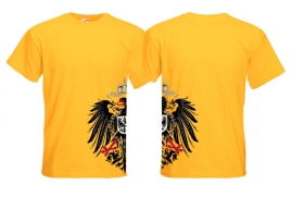 T-Hemd - alter Reichsadler - Motiv2 - gelb T-Hemd - alter Reichsadler - Motiv2 - gelb