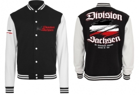 College Jacke - schwarz/weiß - Division Sachsen College Jacke - schwarz/weiß - Division Sachsen
