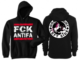 Frauen - Kapuzenpullover - FCK Antifa - Motiv 6 Frauen - Kapuzenpullover - FCK Antifa - Motiv 6