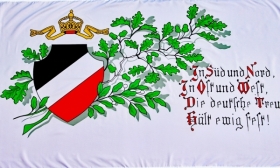 Fahne - Deutsches Reich - In Süd und Nord (263) Fahne - Deutsches Reich - In Süd und Nord (263)