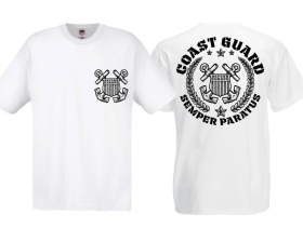 Frauen T-Shirt - Coastguard -weiß - Motiv3 Frauen T-Shirt - Coastguard -weiß - Motiv3