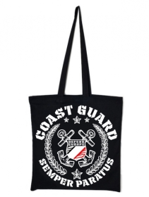 Stoffbeutel - Coast Guard - s/w/r - weiß Stoffbeutel - Coast Guard - s/w/r - weiß