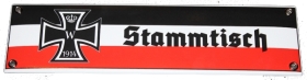 Emailleschild - Stammtisch Emailleschild - Stammtisch