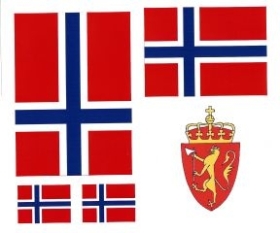 Aufkleber Set - Norwegen Aufkleber Set - Norwegen