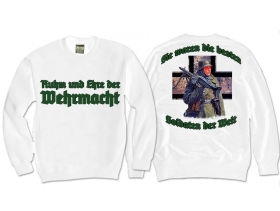 Pullover - Ruhm und Ehre - weiß Pullover - Ruhm und Ehre - weiß
