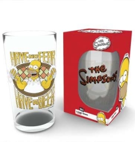 Merchandise Pint Glas - The Simpsons - Have a Beer+++Einzelstück+++ Merchandise Pint Glas - The Simpsons - Have a Beer+++Einzelstück+++