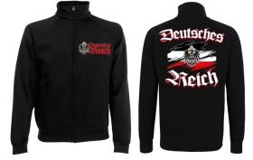 Stehkragen-Jacke - Deutsches Reich - schwarz Stehkragen-Jacke - Deutsches Reich - schwarz