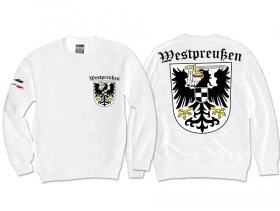 Pullover - Westpreußen - weiß Pullover - Westpreußen - weiß
