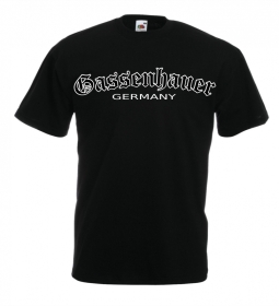 T-Hemd - Gassenhauer - Logo - schwarz T-Hemd - Gassenhauer - Logo - schwarz