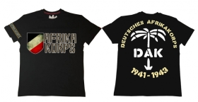 Premium Shirt - Afrika Korps - DAK - schwarz Premium Shirt - Afrika Korps - DAK - schwarz