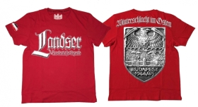 Premium Shirt - Landser - Winterschlacht im Osten - Budapest - rot Premium Shirt - Landser - Winterschlacht im Osten - Budapest - rot