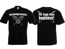 Frauen T-Shirt - Reichsjägermeister - Motiv2 - schwarz Frauen T-Shirt - Reichsjägermeister - Motiv2 - schwarz