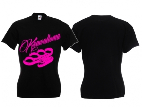 Frauen T-Shirt - Krawalloma - pink Frauen T-Shirt - Krawalloma - pink