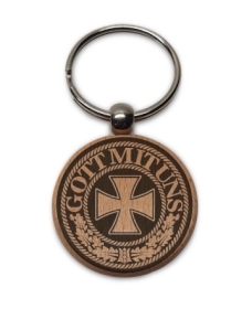 Holzanhänger - Gott mit uns - Motiv 3 Holzanhänger - Gott mit uns - Motiv 3