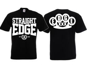 T-Hemd - Straight Edge - Punching Ring - Motiv1 T-Hemd - Straight Edge - Punching Ring - Motiv1