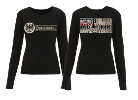 Frauen - Sweatshirt - Deutschland wird wieder auferstehen - schwarz Frauen - Sweatshirt - Deutschland wird wieder auferstehen - schwarz