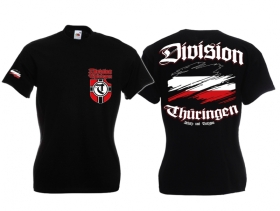 Frauen T-Shirt - Division Thüringen - schwarz - Motiv 2 Frauen T-Shirt - Division Thüringen - schwarz - Motiv 2