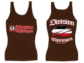 Frauen Top - Division Thüringen - Motiv 2 - braun Frauen Top - Division Thüringen - Motiv 2 - braun