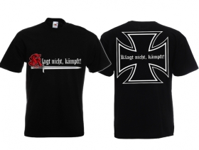 Frauen T-Shirt - Klagt nicht, kämpft - Motiv 1 Frauen T-Shirt - Klagt nicht, kämpft - Motiv 1