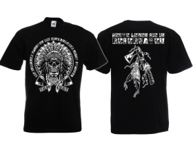Frauen T-Shirt - Indianer - Konnten die Einwanderer nicht stoppen - Motiv 2 Frauen T-Shirt - Indianer - Konnten die Einwanderer nicht stoppen - Motiv 2