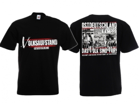 Frauen T-Shirt - Volksaufstand - Ostdeutschland Frauen T-Shirt - Volksaufstand - Ostdeutschland