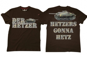 Premium Shirt - Der Hetzer - braun Premium Shirt - Der Hetzer - braun