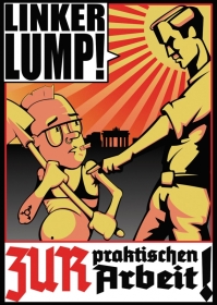 Linker Lump - Aufkleber Paket 10 Stück Linker Lump - Aufkleber Paket 10 Stück