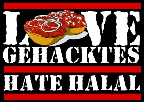 Love Gehacktes - Aufkleber Paket 10 Stück Love Gehacktes - Aufkleber Paket 10 Stück
