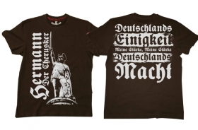 Premium Shirt - Hermann der Cherusker - braun Premium Shirt - Hermann der Cherusker - braun